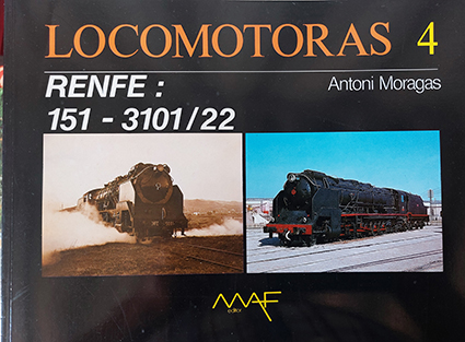 LOCOMOTORAS RENFE 151 3101 A 3122